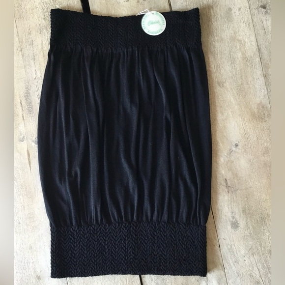 CHOICE Womans Black Strapless top *NWT - Picture 2 of 6